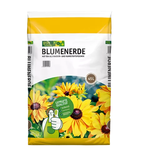 Grün erleben Blumenerde 