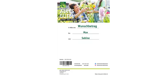 Online-Gutschein