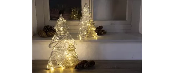 DEKORATIVE BELEUCHTUNG IN DER WEIHNACHTSZEIT FüR INNEN.